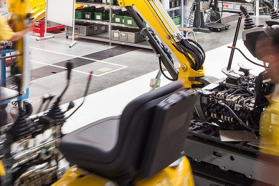 威克诺森位于上奥地利州林茨附近的 Hörsching 工厂生产车间。