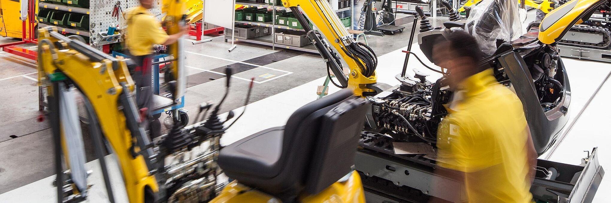 威克诺森位于上奥地利州林茨附近的 Hörsching 工厂生产车间。